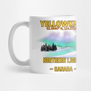 Yellowknife - Aurora Boreal - Northwest Territories Mug